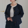氣質款丹寧小香風外套 20040106_2