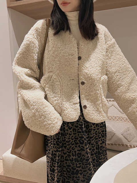 熊寶寶羊羔毛外套(M-XL) 20040112