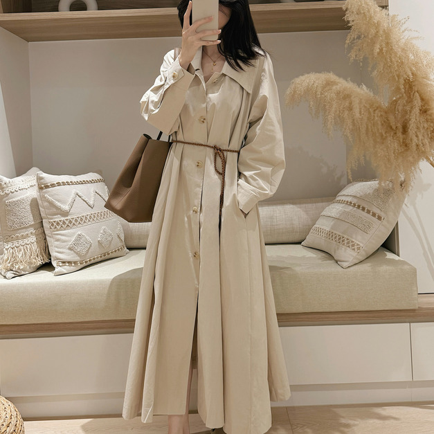 造型款風衣兩穿式洋裝 20040114