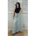 【MLXL】高腰日光慵懶牛仔長裙(S-XL)20020237_6