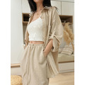 裸沙輕盈襯衫裙套裝 20050049_10