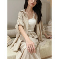 裸沙輕盈襯衫裙套裝 20050049_1