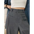 都市鬆弛高腰西裝褲(S-2XL)(兩色) 20020242_8