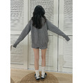 灰調麻花針織套裝(S-XL) 20050052_9