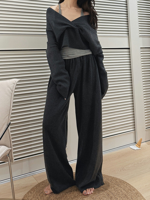 慵懶鬆弛棉質套裝 20050053