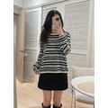靜謐日常條紋長袖針織 20010417_9