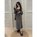 韓系灰調三件式針織套裝 20050054_6