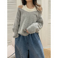 留白之間2way針織毛衣20010418