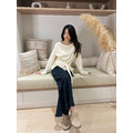 慵懶側綁柔感針織上衣(兩色) 20010425_12