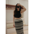法式鬆弛條紋針織長裙(S-2XL) 20020249_4