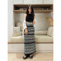 法式鬆弛條紋針織長裙(S-2XL) 20020249_5
