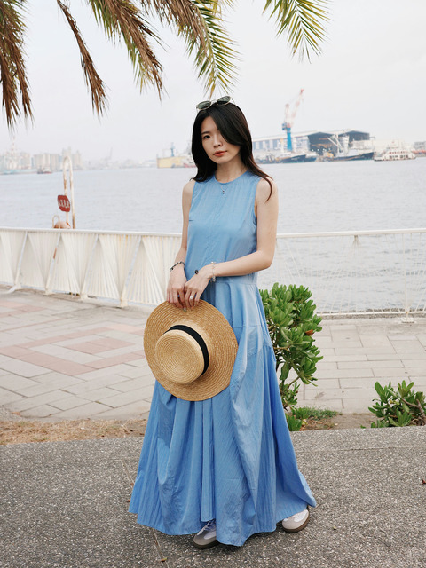 海風搖曳背心傘狀洋裝 20030242