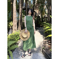 慢步森林綁帶長洋裝 20030240_10
