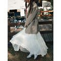 法式柔霧奶油層次紗裙 20020252_16
