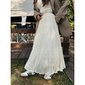 法式柔霧奶油層次紗裙 20020252_4