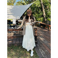 法式柔霧奶油層次紗裙 20020252_1