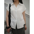 夏日經典反折袖襯衫(M-XL) 20010436_6