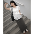 法式慢生活低腰條紋裙(SML) 20020258_16