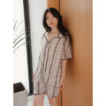 慢步調咖啡日常睡衣套裝(M-2XL)20100034_8