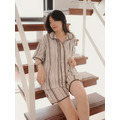 慢步調咖啡日常睡衣套裝(M-2XL)20100034_18