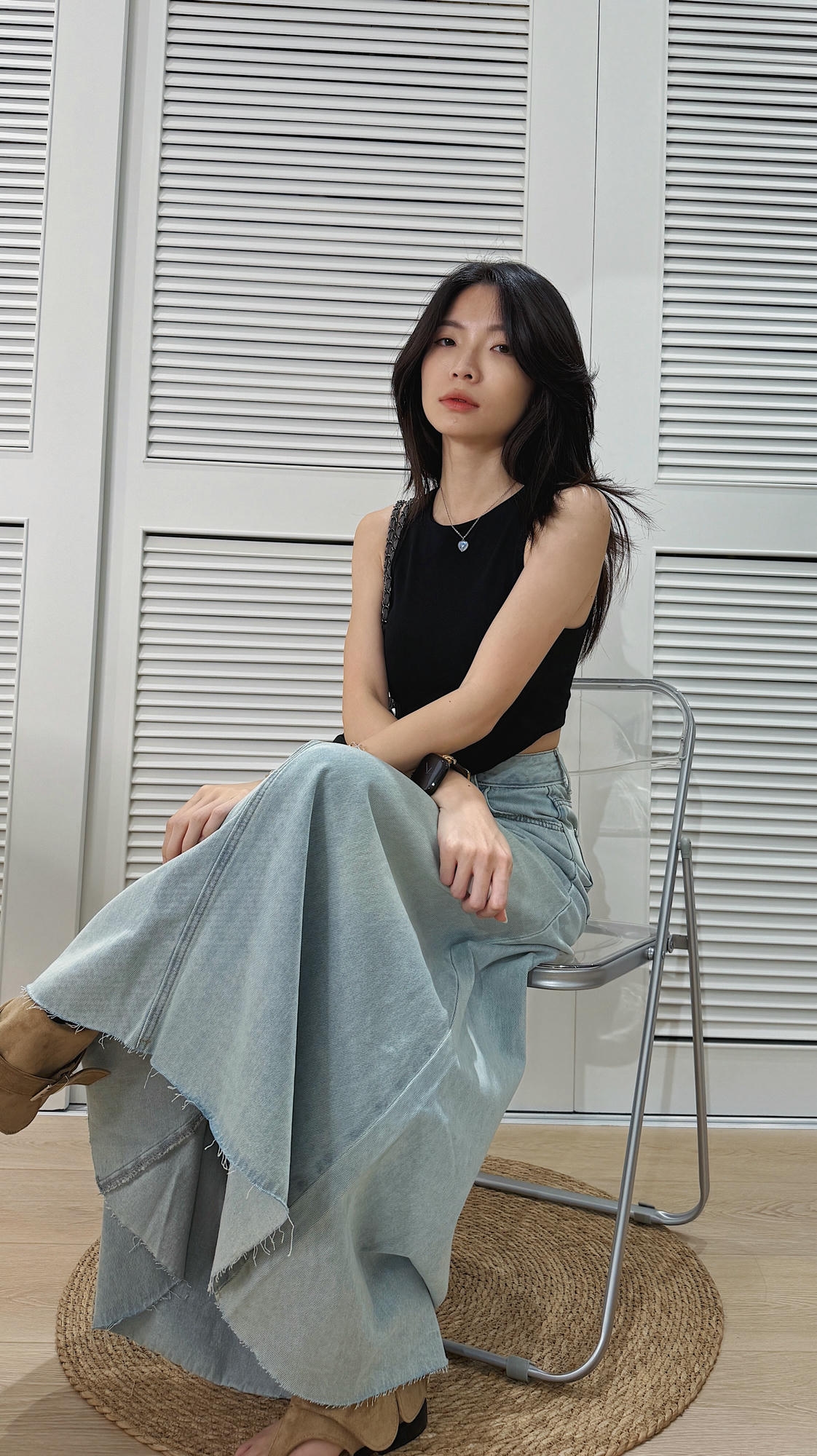 高腰日光慵懶牛仔長裙(S-XL)20020237_0230f120802f38e1fbd343bac00cbed2.JPG