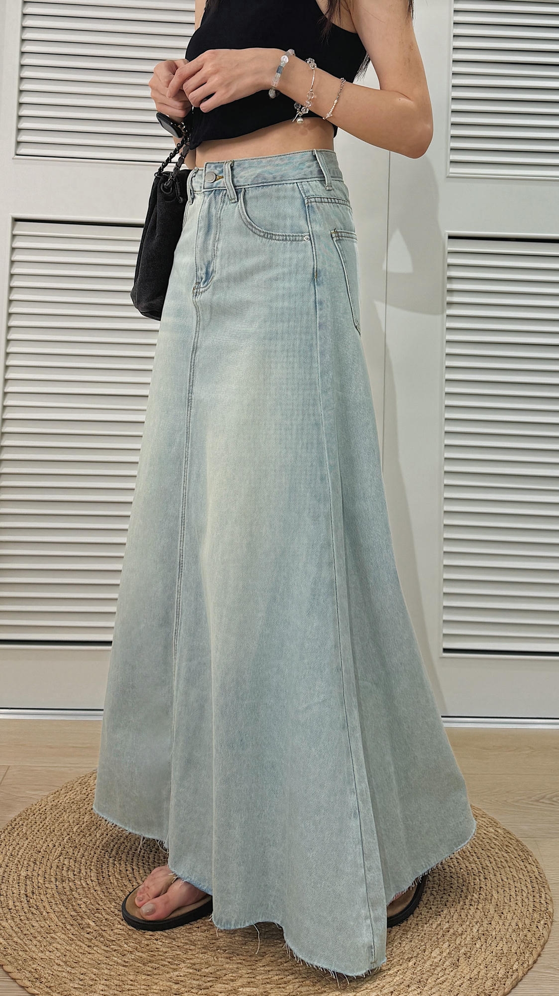 高腰日光慵懶牛仔長裙(S-XL)20020237_add699c6d1972ef6e8533e280c0b0f87.JPG