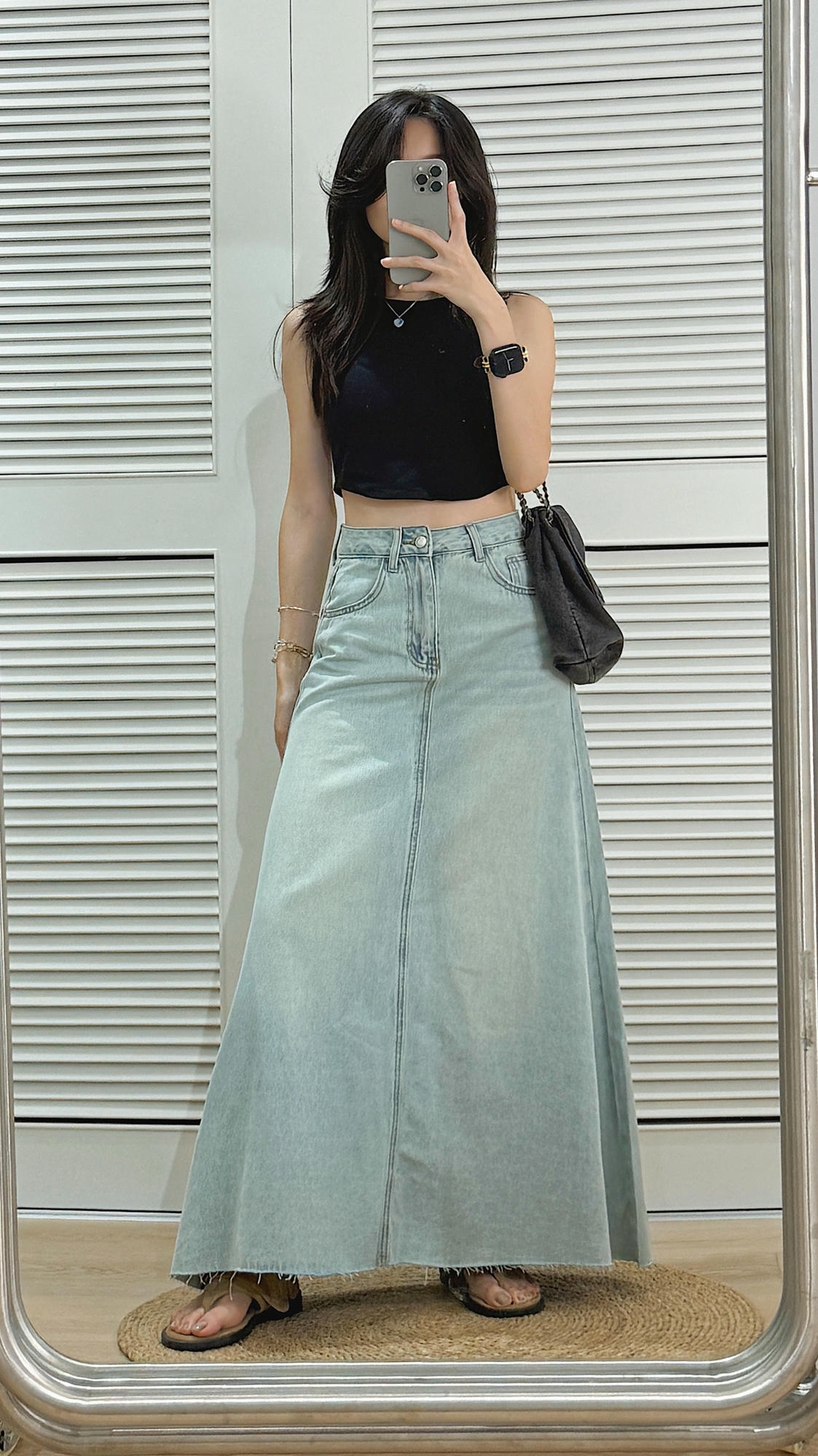 高腰日光慵懶牛仔長裙(S-XL)20020237_d9b575eeea336c30ae86d0ad19cabf1f.JPG
