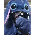 迪士尼三眼怪史迪奇超細纖維披風連帽毛毯_3