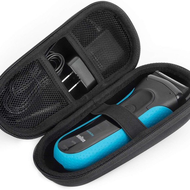 日本正品百靈BRAUN電動刮鬍刀系列收納包