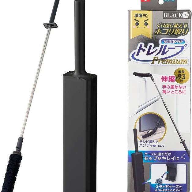 日本正品LEC激洛君高密度伸縮除塵刷Premium