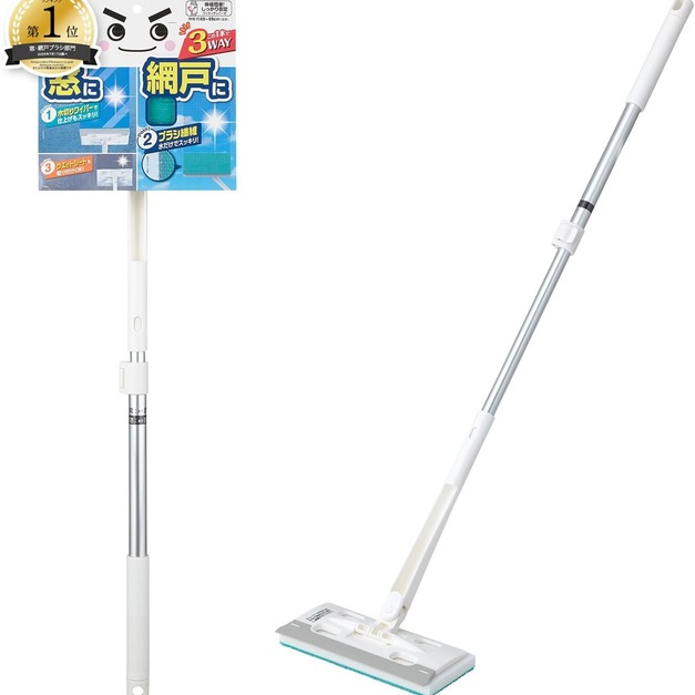 日本正品LEC激洛君伸縮窗戶紗門刷