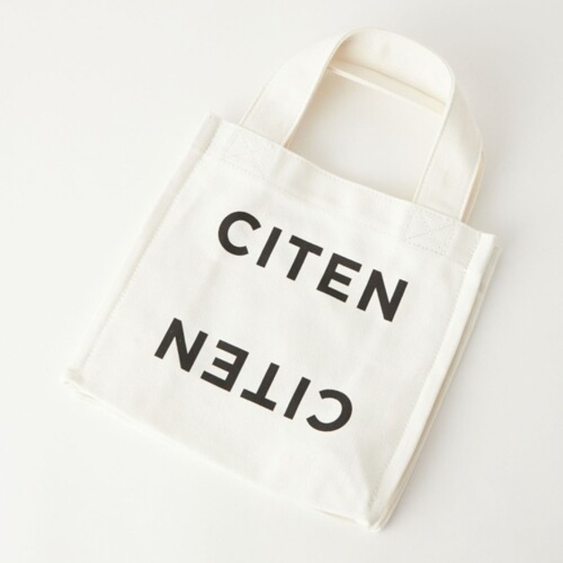 日本正品CITEN日常帆布手提小方包