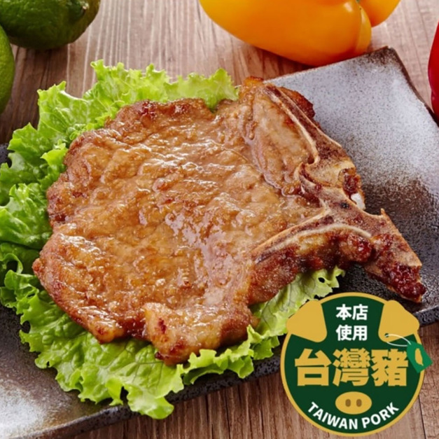 【樂廚】大成中一蒜香排骨 135g/片