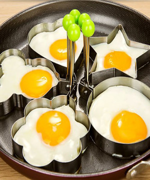 創意廚房造型煎蛋器七件組