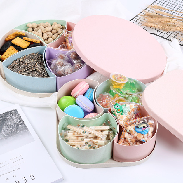 北歐風環保小麥多格糖果盒