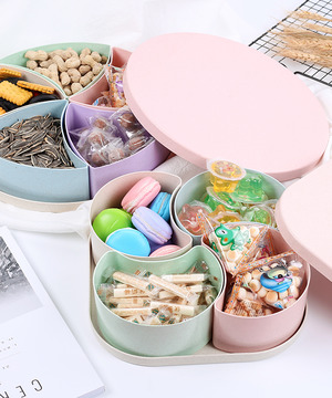 北歐風環保小麥多格糖果盒