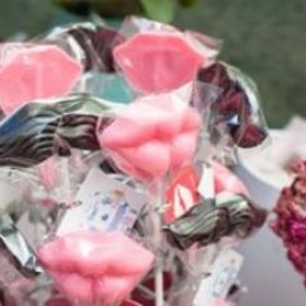 鬍子嘴唇造型巧克力棒棒糖