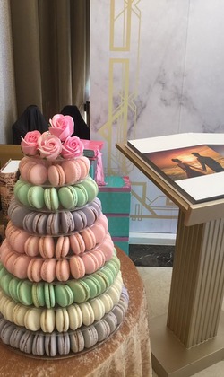 婚禮馬卡龍塔（大組）270個馬卡龍