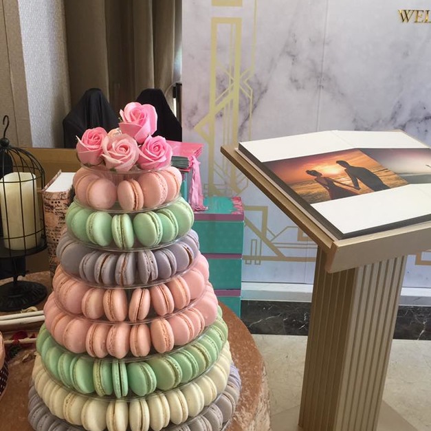 婚禮馬卡龍塔（大組）270個馬卡龍