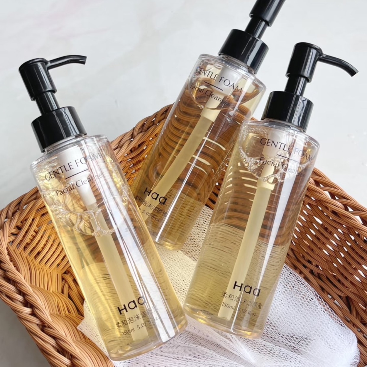 Haa｜「控油柔和」泡沫潔顏蜜