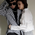 千鳥格西裝外套_1