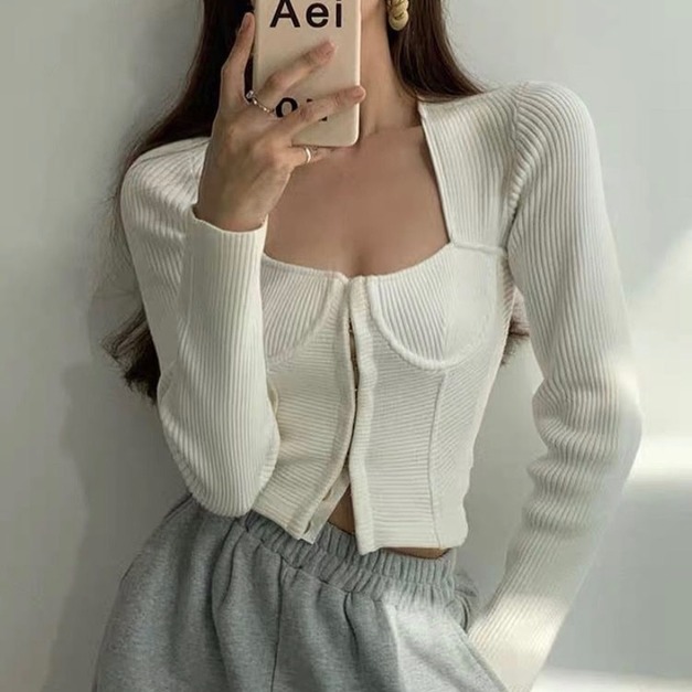 女神日常修身上衣