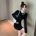 收腰Polo領連衣裙_1