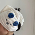 可愛小熊乾髮帽毛巾