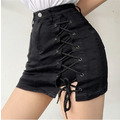 純慾綁帶牛仔短裙_3