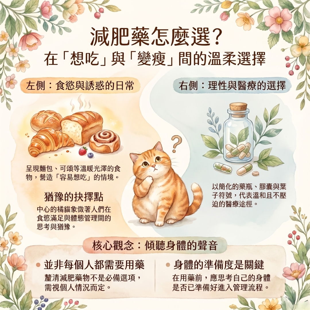 減重藥怎麼選？