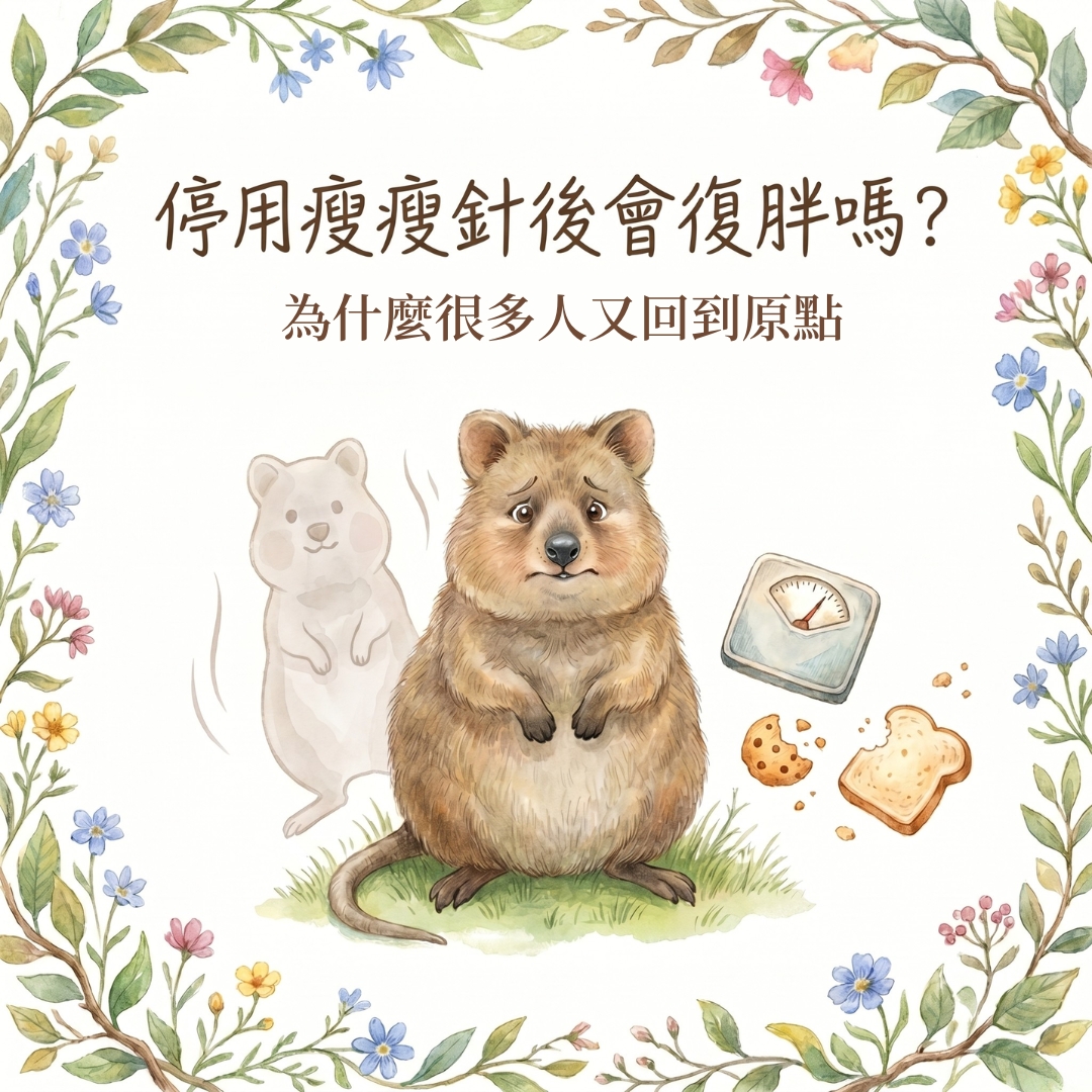 停針後會復胖嗎？