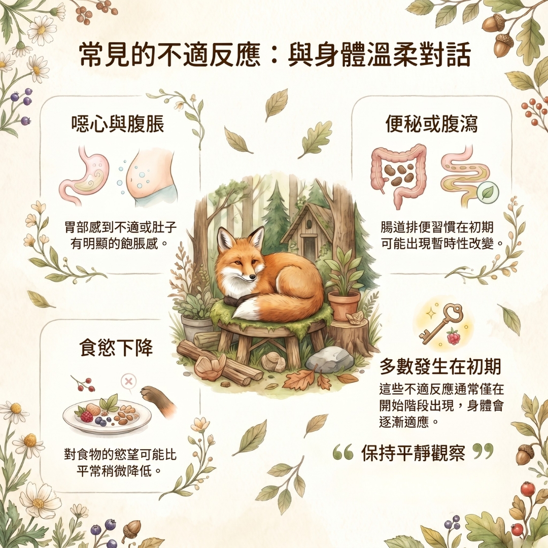 瘦瘦針常見不適反應：噁心、腹脹、便秘、腹瀉與食慾下降