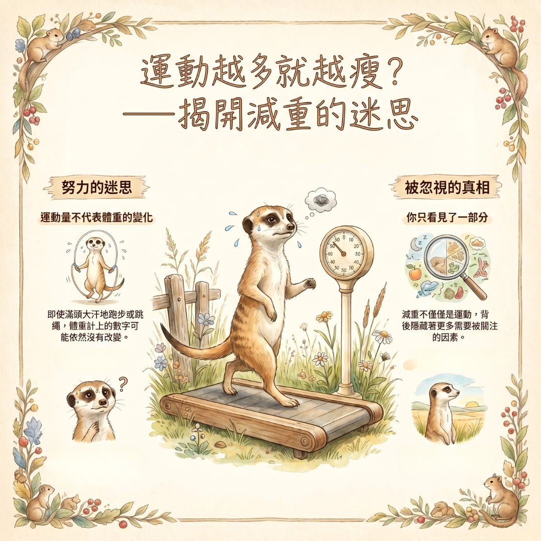 運動如何影響基礎代謝？