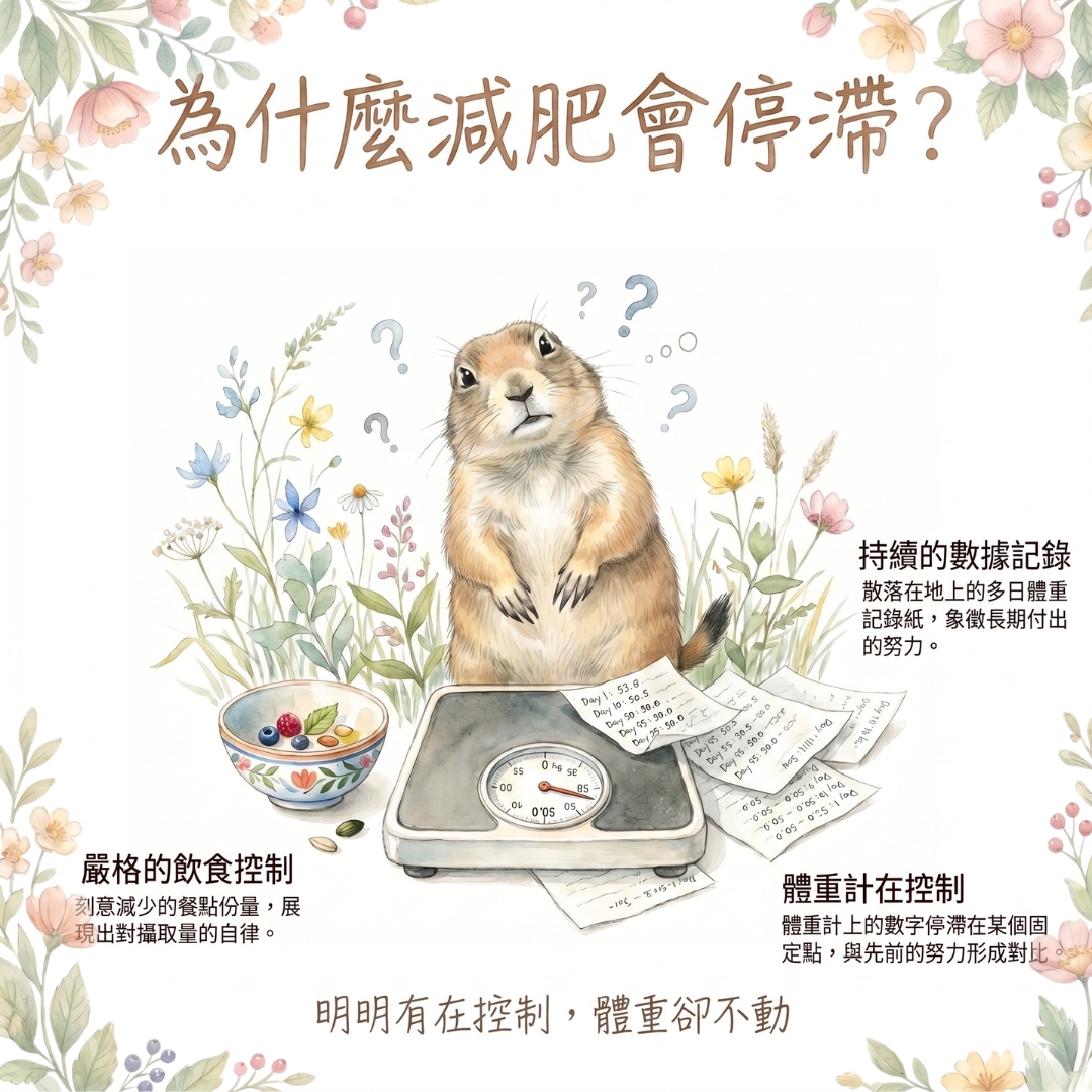 減肥為什麼會卡關